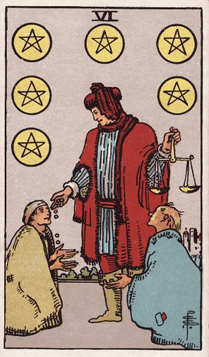 Six of Pentacles